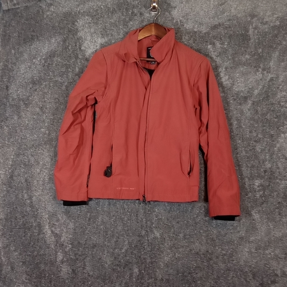 Scottevest men's travel burnt orange jacket size Medium